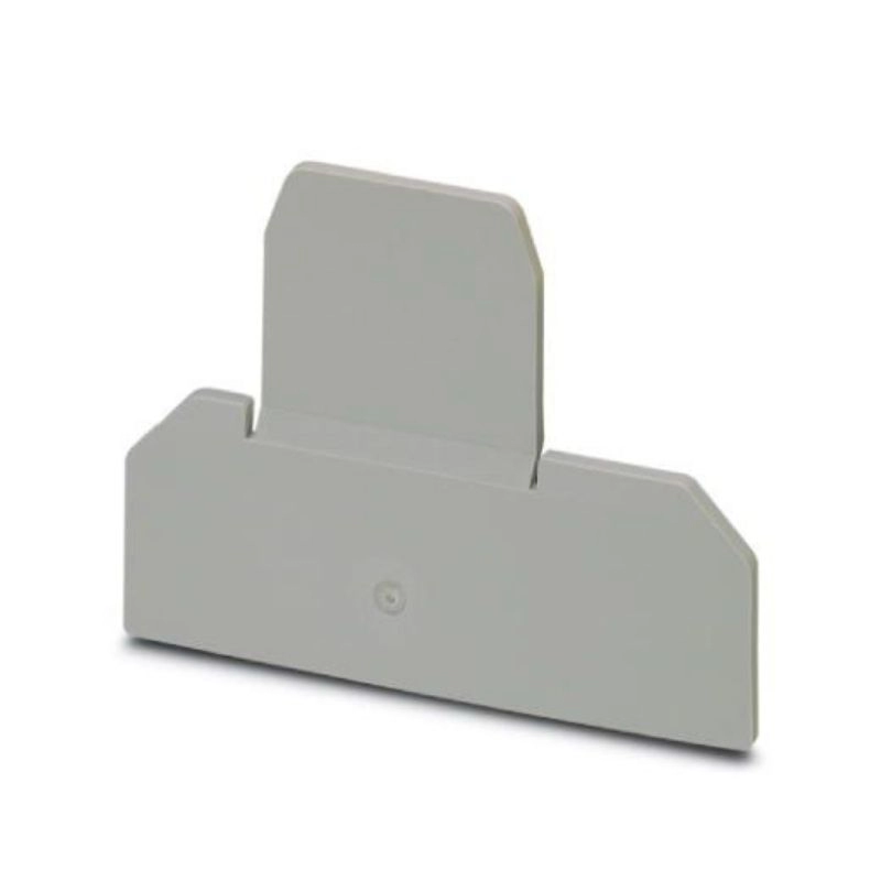 Placa separadora 75x2,5x67mm gris para borne